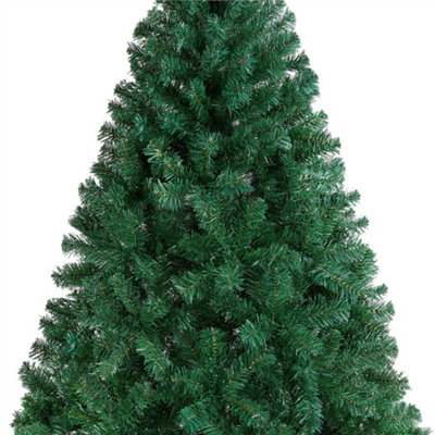 Yaheetech 6ft Hinged Artificial Christmas Tree with Foldable Stand