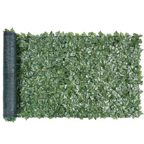 Yaheetech Artificial Faux Ivy Leaves Garden Ornaments Privacy Fence Screen - H1m x W3m