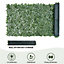Yaheetech Artificial Faux Ivy Leaves Garden Ornaments Privacy Fence Screen - H1m x W3m