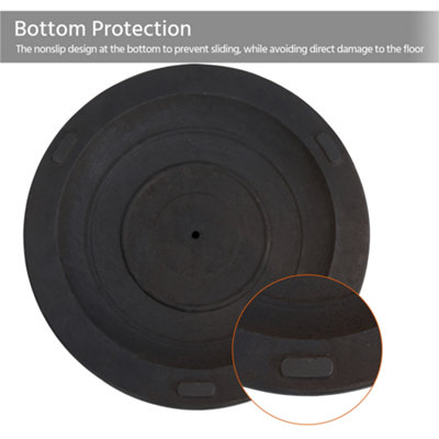 Yaheetech Black 10kg Heavy Duty Patio Market Umbrella Base - 8