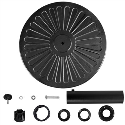 Yaheetech Black 10kg Resin Patio Market Umbrella Base - 4