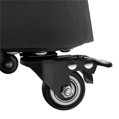 Yaheetech Black 24 kg Umbrella Base Stand with Wheels - 8