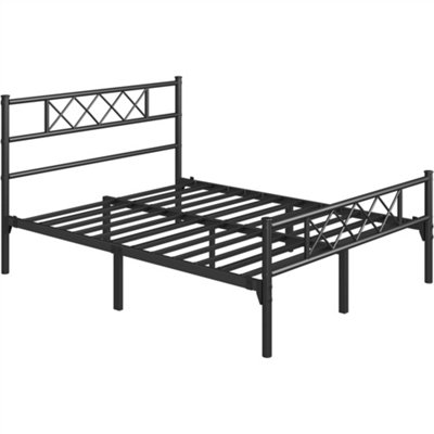 Plain metal store bed frame