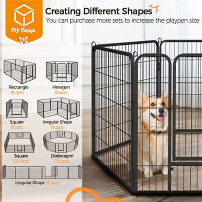 Square dog playpen sales