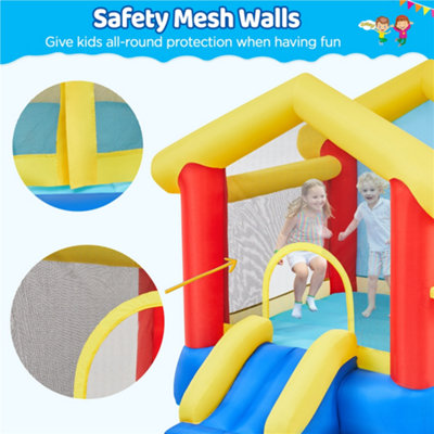 Yaheetech Bouncy Castle with Inflatable Trampoline - 6