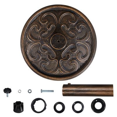 Yaheetech Bronze 10kg Outdoor Umbrella Base - 4