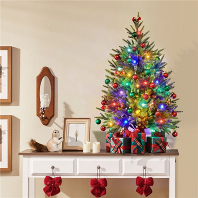 Yaheetech Green 3Ft Mini Artificial Christmas Tree with Cement Base and ...
