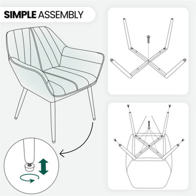 Yaheetech best sale chair assembly