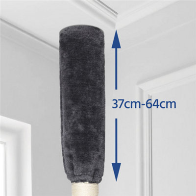 Yaheetech Large Cat Tree with Adjustable Height Dark Grey