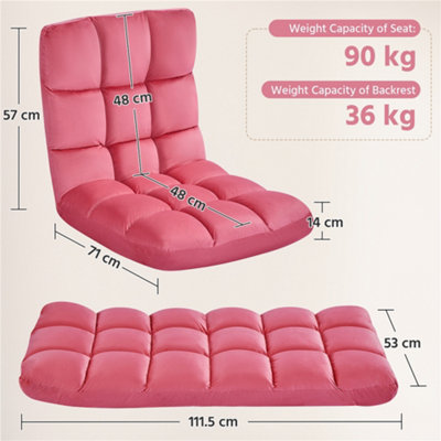 Nnewvante Floor Chair 42-Position Adjustable Floor Seating For Kids