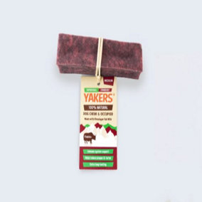 Yakers Dog Chew Cranberry Medium (Pack of 20)