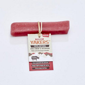 Yakers Dog Chew Strawberry Medium (Pack of 20)