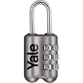 Yale - Combination Padlock in Grey - YP2/23/128/1G