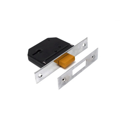Yale Essentials 5 Lever Deadlock Chrome (One Size) Price Comparisons | Compare The Build
