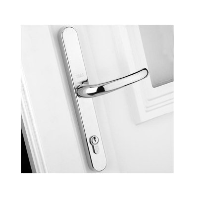 Yale Locks Pvcu Retro Door Handle Polished Chrome (Polished Chrome Finish P-PVC-RH-PC)