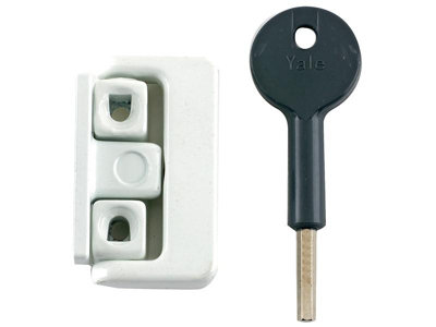 Yale Locks V-8K101-4-WE 8K101 Window Latches White Finish Multi Pack of 4 Visi YALV8K1014WE