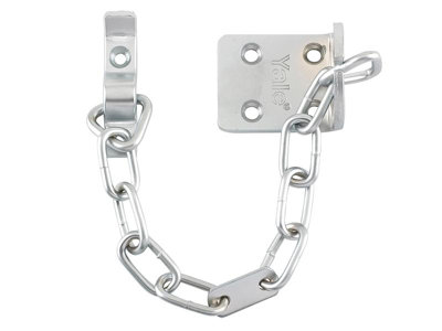 Yale Locks V-WS6-SC WS6 Security Door Chain - Satin Chrome Finish YALVWS6SC