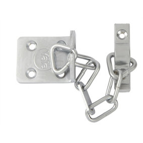 Yale Locks - WS6 Security Door Chain - Satin Chrome Finish
