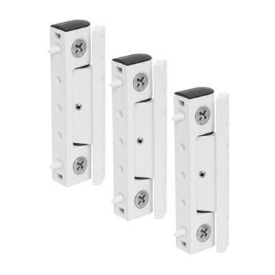 Yale Neon Butt Hinge (3 Pack) - White, 5 degree
