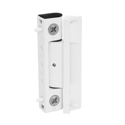 Yale Neon Butt Hinge - White, 45 degree (Rehau S706)