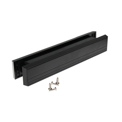Yale Slimmaster 12" Letterplate - Black Price Comparisons | Compare The Build