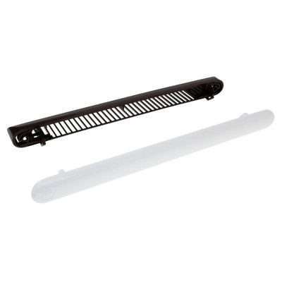 Yale SlotVent Trickle Vent (5 Pack) - 2500EA, Black Brown / White (Inside)