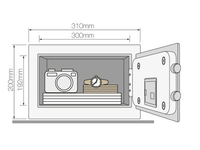 Yale Small Value Safe  - YSV/200/DB1