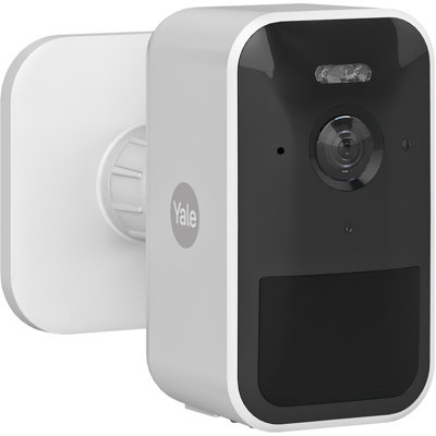 Yale Smart Outdoor Camera - White - Works with Yale Home app