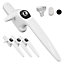 Yale Sparta Cockspur Window Handle (3 Pack) - White, Right, 15.5mm