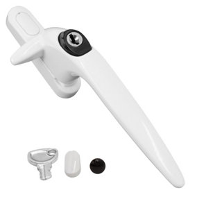Yale Sparta Cockspur Window Handle - White, Right, 15.5mm
