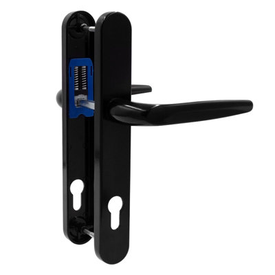 Yale Sparta Lever/Lever Door Handle - Long, Black