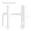 Yale Sparta Lever/Lever Door Handle - Long, White