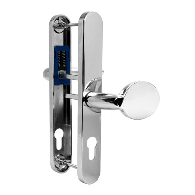 Yale Sparta Lever/Pad Offset Door Handle - Chrome (PVD)