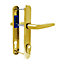 Yale Sparta PAS24 Lever/Lever Door Handle - Long, Gold (PVD)