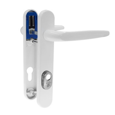 Yale Sparta PAS24 Lever/Lever Door Handle - Short, White