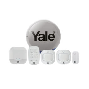 Yale Sync Smart Home Alarm 6 piece Kit with Grey Siren IA-320G