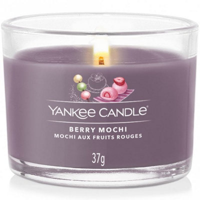 Yankee Candle 3 Pack Filled Votives - Berrry Mochi - 3