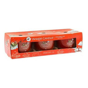 Yankee Candle 3 Pack Filled Votives - Christmas Eve