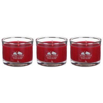 Yankee Candle 3 Pack Filled Votives - Letters to Santa