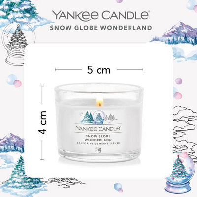 Yankee Candle 3 Pack Filled Votives - Snow Globe Wonderland - 5