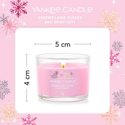 Yankee Candle 3 Pack Filled Votives - Snowflake Kisses - 6
