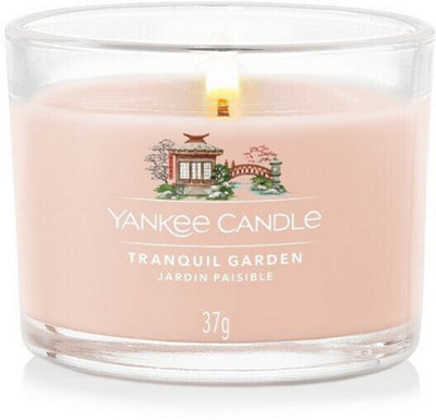 Yankee Candle 3 Pack Filled Votives - Tranquil Garden - 3