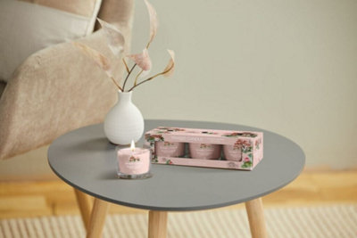 Yankee Candle 3 Pack Filled Votives - Tranquil Garden - 4