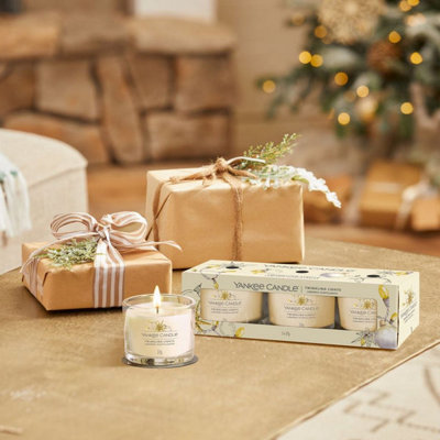 Yankee Candle 3 Pack Filled Votives - Twinkling Lights