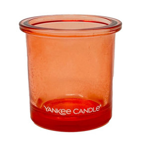 Yankee Candle Holder 100g - Glass Tealight Holder for Table Centerpiece and Room Decor for all Season