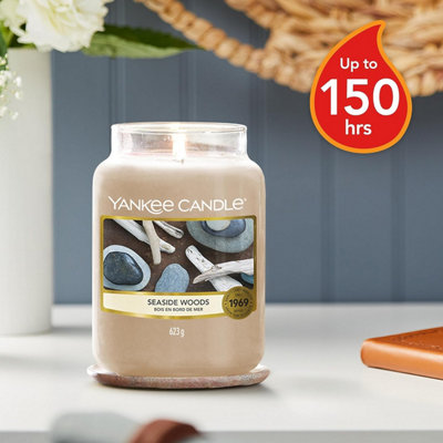 Yankee Candle Original Large Jar 623g Seaside Woods Scented Candle 110-115 Hours 1609098E - 3