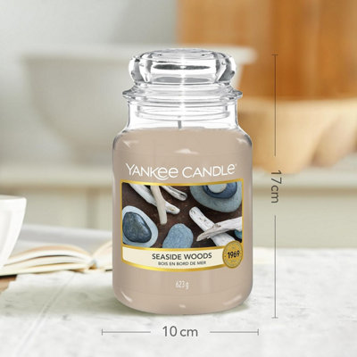 Yankee Candle Original Large Jar 623g Seaside Woods Scented Candle 110-115 Hours 1609098E - 4