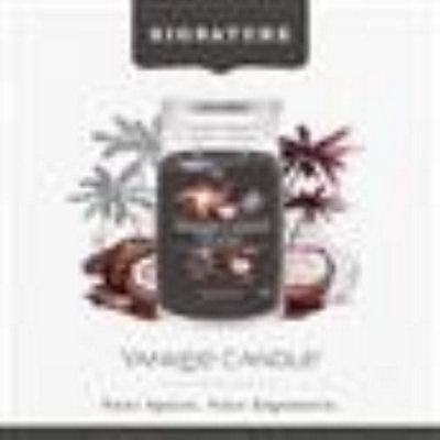 Yankee Candle Signature Large Jar Black Coconut