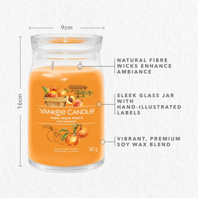 Yankee Candle Signature Large Jar Farm Fresh Peach