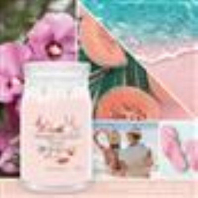 Yankee Candle Signature Large Jar Pink Sands 2 Wick - 5